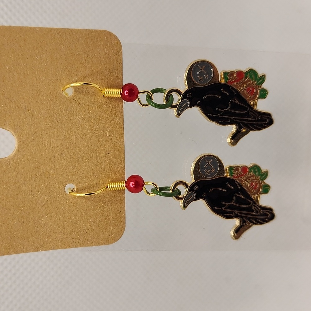 Raven Earrings